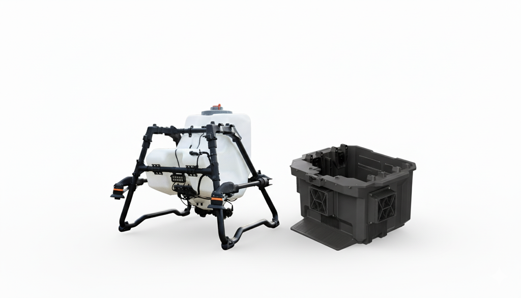 DJI Agras T100 - Spraying System with Air-Cooled Heat Sink